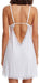 NFASHIONSO SexyLace Lingerie Sleepwear Chemises V-Neck Full Slip Babydoll Nightgown Dress Women's Swimwear NFASHIONSO 