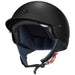 GLX Unisex-Adult Size M14 Cruiser Scooter Motorcycle Half Helmet with Free Tinted Retractable Visor DOT Approved (Matte Black, X-Large) Automotive Parts and Accessories GLX 