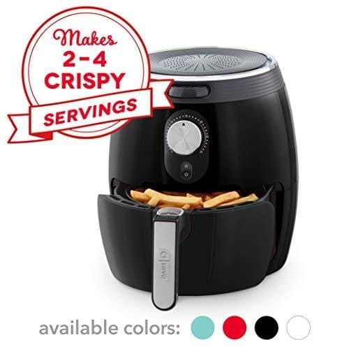 DASH DMAF355GBBK02 Deluxe Electric Air Fryer + Oven Cooker with Temper —  ShopWell