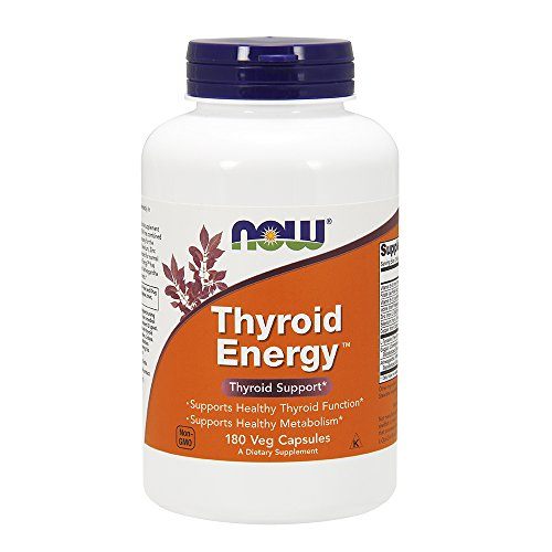 NOW Thyroid Energy,180 Veg Capsules Supplement NOW Foods 