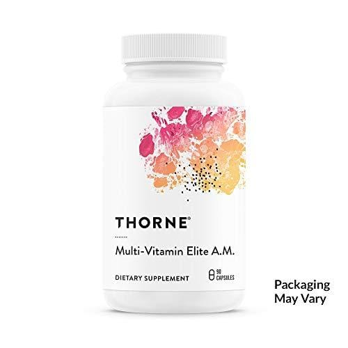Thorne Research - Multi-Vitamin Elite - A.M. and P.M. Formula to Support a High-Performance Nutrition Program - NSF Certified for Sport - 180 Capsules Supplement Thorne Research 