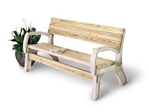 2x4basics 90134ONLMI Custom AnySize Chair or Bench Ends, Sand (lumber not included, only supports) Lawn & Patio 2x4basics 