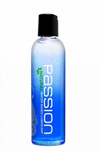 Passion Lubes, Natural Water-Based Lubricant, 4 Fluid Ounce Lubricant Passion Lubes 