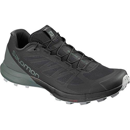 Salomon Sense Pro 3 Trail Running Shoe - Men's Black/Urban Chic/Monument, US 13.0/UK 12.5 Men's Trail Shoes Salomon 