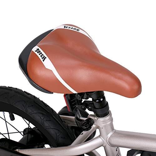 Joystar 16 Inch Kids Bike for 4 5 6 Years Boys, Kids Bicycle with Training Wheel & Coaster Brake, 85% Assembled, Silver Outdoors JOYSTAR 