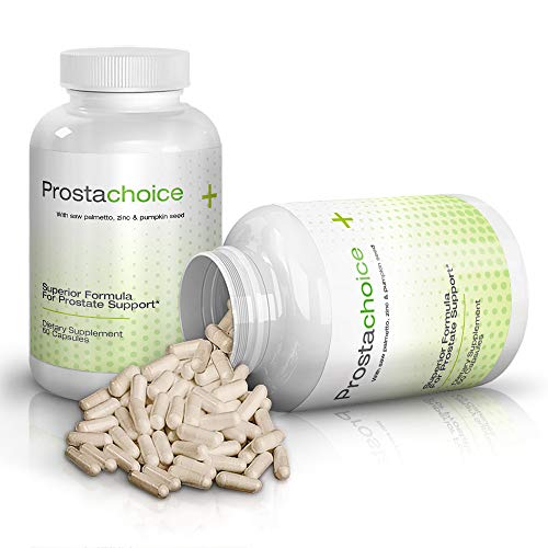 ProstaChoice+ Prostate Health Support Supplement with Saw Palmetto, Zinc & Pumpkin Seed, 60 Capsules Supplement Bronson 