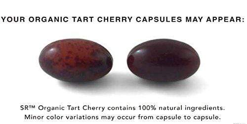 Tart Cherry Concentrate - Made from Organic Cherries; Non-GMO & Gluten Free; Packed with Antioxidants and Flavonoids - 60 Liquid Softgels Supplement Sports Research 