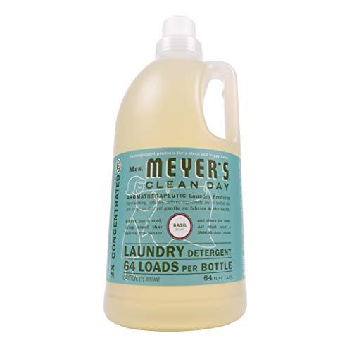 Mrs. Meyer’s Laundry Detergent, Basil, 64 fl oz Laundry Detergent Mrs. Meyer's Clean Day 