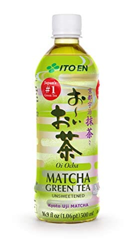 ITO EN Oi Ocha Matcha Green Tea Unsweetened, 16.9 Ounce Bottle (Pack of 12), Sugar Free Grocery Ito En 