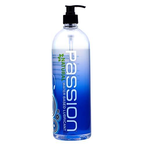 Passion Lubes, Natural Water-Based Lubricant, 34 Fluid Ounce Lubricant Passion Lubes 