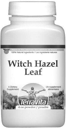 Witch Hazel Leaf Powder - Oral Rinse or Topical Use Only (4 oz, ZIN: 510808) - 3 Pack Supplement TerraVita 