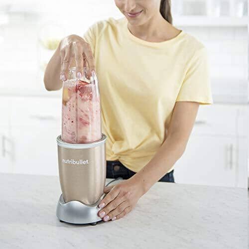 NutriBullet Pro - 13-Piece High-Speed Blender/Mixer System with Hardcover Recipe Book Included (900 Watts) Kitchen NutriBullet 