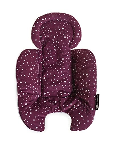 4moms RockaRoo and MamaRoo Infant Insert for Newborn Baby and Infant, Machine Washable, Soft, Plush Fabric, Reversible Design, Maroon Baby Product 4moms 