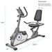 Marcy Magnetic Recumbent Exercise Bike with 8 Resistance Levels NS-40502R,Grey Sports Marcy 