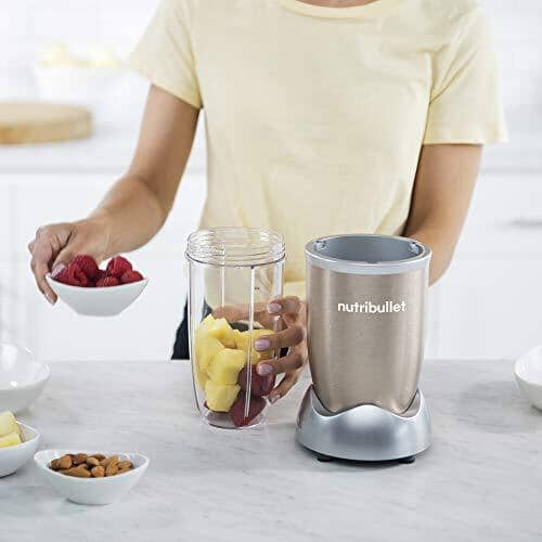 NutriBullet Pro - 13-Piece High-Speed Blender/Mixer System with Hardcover Recipe Book Included (900 Watts) Kitchen NutriBullet 