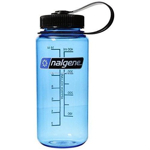 Nalgene Tritan 1-Pint Wide Mouth BPA-Free Water Bottle,Slate Blue,14 oz Sport & Recreation Nalgene 