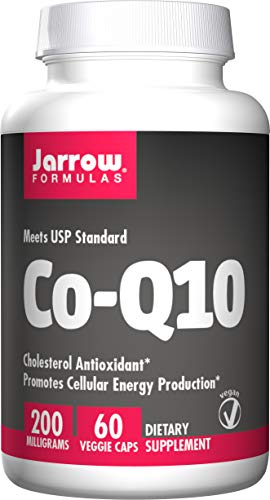 Jarrow Formulas Co-Q10, Promotes Cellular Energy Production, 200 mg, 60 Caps Supplement Jarrow 