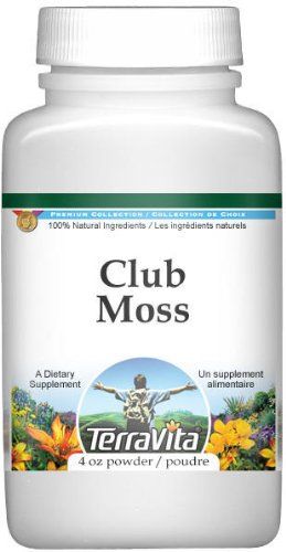 Club Moss (Lycopodium Clavatum) Powder (4 oz, ZIN: 511740) Supplement TerraVita 