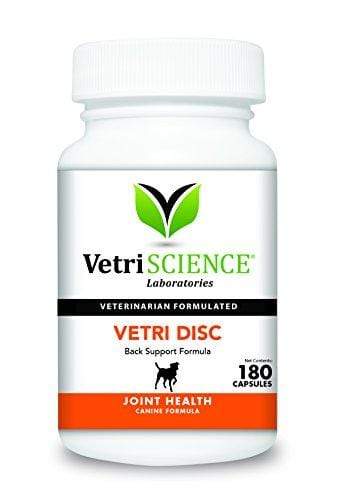 VetriScience Laboratories Vetri Disc, Spine and Back Support Formula for Dogs, 180 Capsules Animal Wellness VetriScience Laboratories 