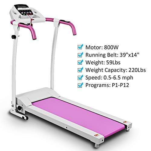 Goplus Electric Treadmill Goplus 800W Folding Treadmill Electric