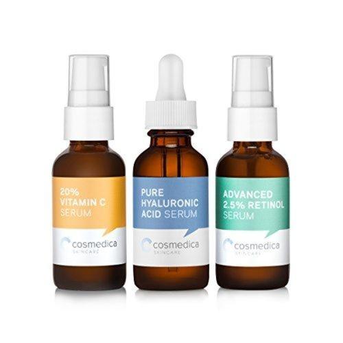Trio Set Value- Vitamin C, Retinol, Hyaluronic Acid Beauty & Health Cosmedica Skincare 