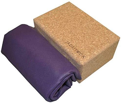 JadeYoga - Voyager Yoga Mat (68 Inch) (Purple) Sports JadeYoga 
