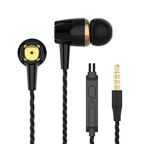 A9 Headphones Earphones Earbuds Earphones, Noise Islating, High Definition, Stereo for Samsung, iPhone,iPad, iPod and Mp3 Players (Mixed Color 4 Pairs) (Mixed Color 4 Pairs) Electronics YNR 