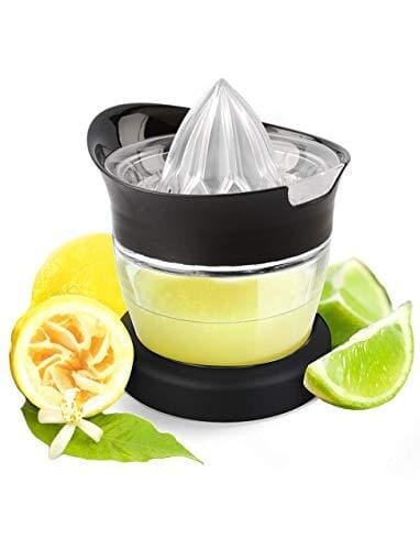 Prepara Tastemaker Juiciest citrus juicer, 5 fl. oz, clear/black Kitchen Prepara 
