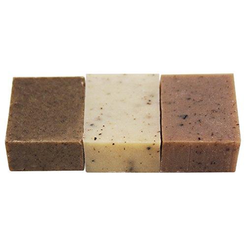 Bali Soap - Natural Soap Bar Gift Set, Face or Body Soap, Best for All Skin Types, For Women, Men & Teens, 3 pc Variety Soap Pack (Sandalwood - Ylang-Ylang - Vanilla) 3.5 Oz each Natural Soap Bali Soap 