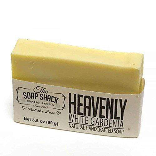 White Gardenia Soap-Handmade Soap-Cold Process Soap-Smells of White Gardenia blended with ylang and lily-By The Soap Shack Natural Soap The Soap Shack 