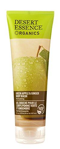 Desert Essence Body Wash, Green Apple and Ginger, 8 Fluid Ounce Skin Care Desert Essence 