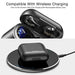 TOZO T6 True Wireless Earbuds Bluetooth Headphones Touch Control with Wireless Charging Case IPX8 Waterproof TWS Stereo Earphones in-Ear Built-in Mic Headset Premium Deep Bass for Sport Black Electronics TOZO 