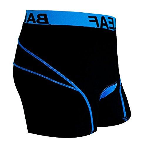 Baleaf Men's 3D Padded Bike Bicycle MTB Cycling Underwear Shorts (Blue, L) Activewear Baleaf 