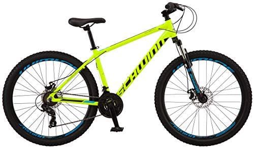 Schwinn High Timber Mountain Bike, ALX, 27.5-Inch Wheels, Yellow Outdoors Schwinn 