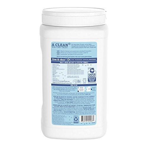 Seventh Generation Laundry Detergent Packs, Fragrance Free, 75 Count Laundry Detergent Seventh Generation 
