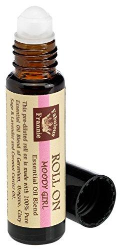 Moody Girl (Formally PMS) Pre-diluted Essential Oils Roll-On 10 ml - A perfect blend of Geranium, Lavender, Oregano and Clary Sage Essential Oils Essential Oil Fabulous Frannie 