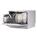 BLACK+DECKER BCD6W 6 Place Setting ENERGY STAR Portable Compact Countertop Dishwasher Major Appliances BLACK+DECKER 