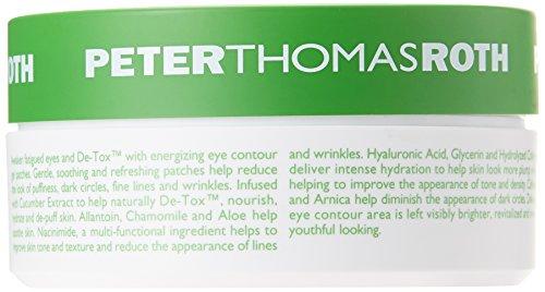 Peter Thomas Roth Cucumber De-Tox, Hydra-Gel Eye Patches, 30 Pairs / 60 Patches Skin Care Peter Thomas Roth 