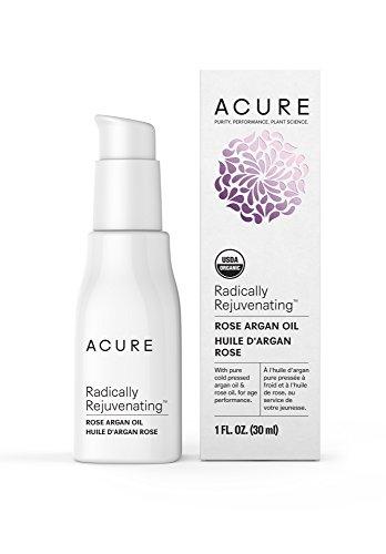 Acure Radically Rejuvenating Rose Argan Oil, 1 Fluid Ounce (Packaging May Vary) Skin Care Acure 