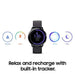 Samsung Galaxy Watch Active2 W/ Enhanced Sleep Tracking Analysis, Auto Workout Tracking, and Pace Coaching (44mm, GPS, Bluetooth), Aqua Black - US Version with Warranty Wireless Samsung 