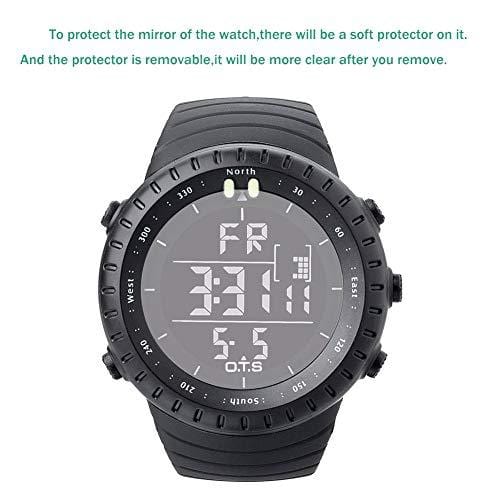 PALADA Men's Digital Sports Watch Waterproof Tactical Watch with LED Backlight Watch for Men Sports PALADA 
