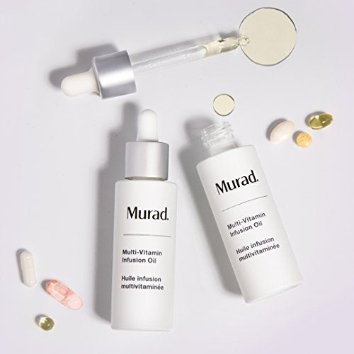Murad Murad Multi-Vitamin Infusion Oil - (1.0 fl oz), Revolutionary Treatment Oil Powered by 6 Key Vitamins A through F to Target Signs of Aging and Boost Hydration for a Youthful Looking Complexion Skin Care Murad 