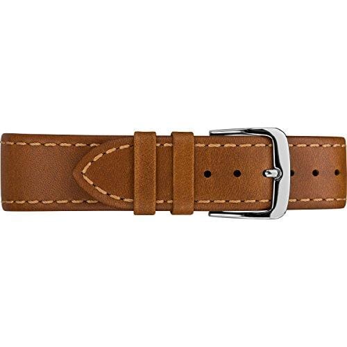 Timex Men's TW2R63900 Southview 41mm Tan/Silver-Tone/Blue Leather Strap Watch Watch Timex 