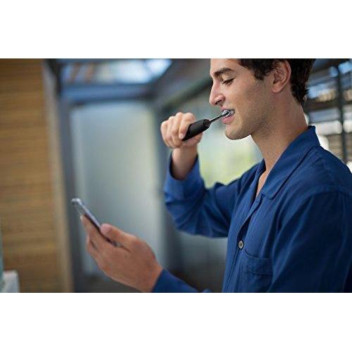 Philips Sonicare DiamondClean Smart Electric, Rechargeable toothbrush for Complete Oral Care – 9300 Series, Black, HX9903/11 Electric Toothbrush Philips Sonicare 
