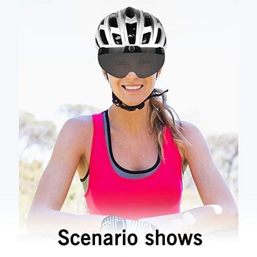 Basecamp Bike Helmet, Bicycle Helmet CPSC Certified Cycling/Climbing Helmet BC-069 with Detachable Magnetic Goggles Visor&LED Back Light&Portable Backpack Adjustable for Men/Women Mountain Outdoors Basecamp 