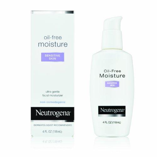 Neutrogena Oil-Free Moisture, Sensitive Skin, 4 Ounce (Pack of 2) Skin Care Neutrogena 