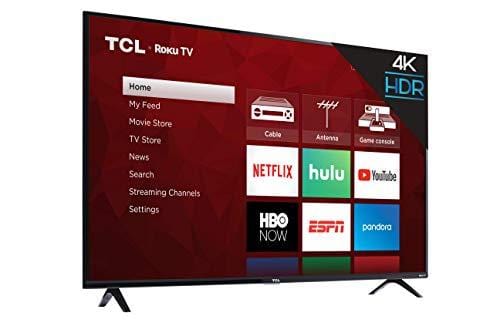 TCL 55S425 55 inch 4K Smart LED Roku TV (2019) Home Entertainment TCL 