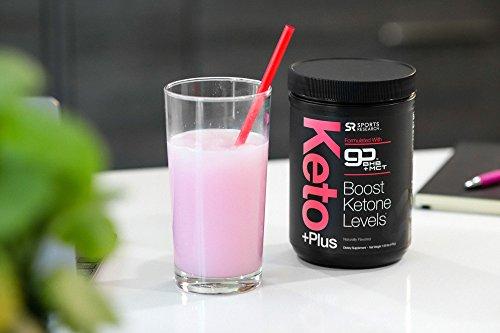 New! Keto Plus™ with Exogenous Ketones (BHBs) ~ Get into Ketosis, Enhance Performance & Mental Focus ~ Vegan & Keto Friendly, Non-GMO & Gluten Free (Raspberry Lemonade) Supplement Sports Research 