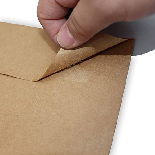 Xxcxpark 120 Qty Printable A2 Invitation Envelopes 4.375 x 5.75 Cards, Self Seal 120GSM Brown Paper Envelopes for Invitations, Papers, Photos, Documents, Wedding, Baby Shower, Easy to Seal and Peel Office Product Xxcxpark 