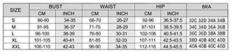 CUPSHE Light Up The Night Print One-Piece Swimsuit Beach Swimwear Bathing Suit (L) Women's Swimwear CUPSHE 